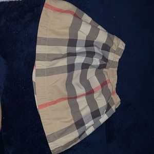 Kids burberry skirt; size 2Y